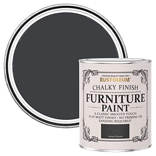 Image of PAINTPEOPLE Chalky Furniture Paint (750ml, Natural Charcoal)