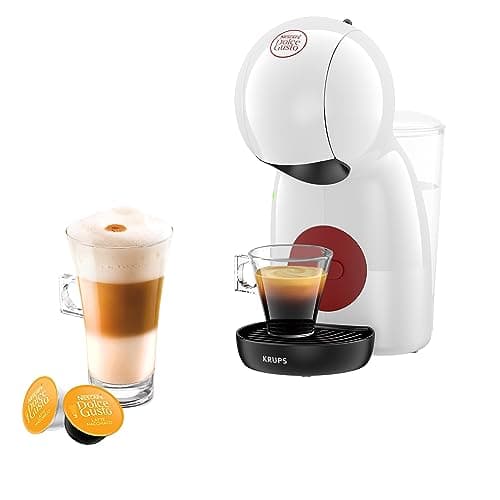 Image of KRUPS Nescafé Dolce Gusto Capsule Coffee Machine, 15 Bars, Multi-Drinks, Compact Coffee Maker, Automatic Shut-off, Economy Mode, Piccolo XS KP1A3110