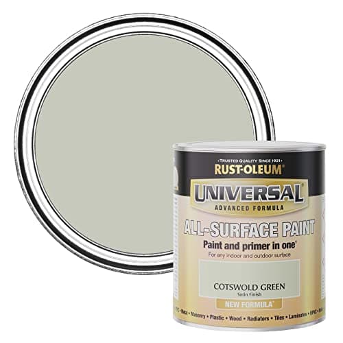 Image of Rust-Oleum Universal Paint & Primer Satin Cotswold Green 750ml