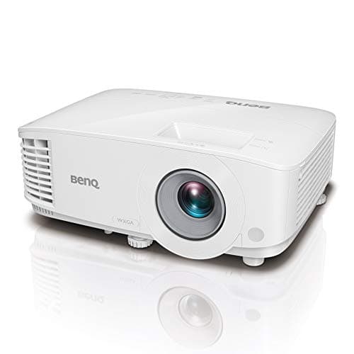 Image of BenQ MW550 WXGA High Brightness 3600 ANSI Lumen Projector for Home and Office Meeting Rooms - White