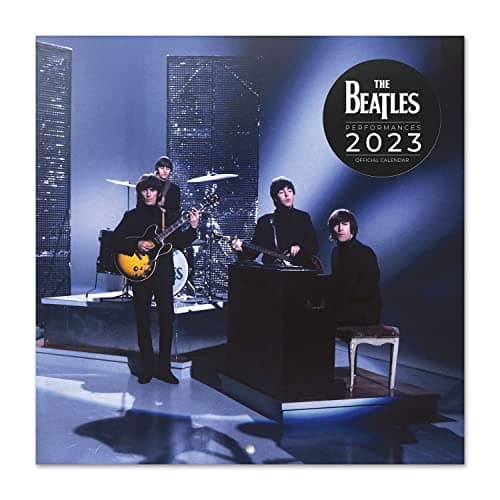 Image of Grupo Erik The Beatles Wall Calendar 2023, 12 Month Planner, Square Wall Calendar 2023, Family Planner Calendar 2023, The Beatles Calendar 2023, The Beatles Gifts, + 4 Bonus Months, 12' x 12' FSC