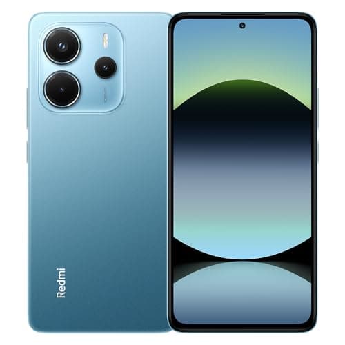 Image of Xiaomi Redmi Note 14 4G 8GB + 256GB Blue 120Hz Display, 108MP AI Camera, 5500mAh Battery, MediaTek Helio G99-Ultra, This Product Has No NFC Function, but Comes with a 33W Charger, Blue