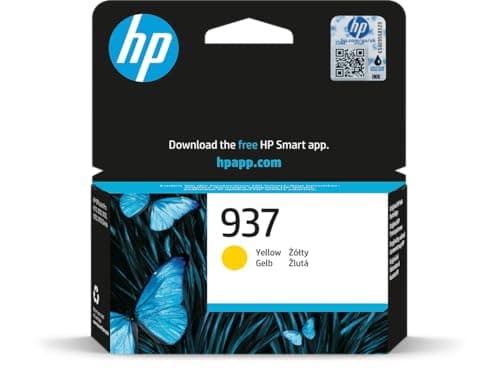 Image of HP 937 Yellow Original Ink Cartridge - Original - Ink Cartridge OfficeJet Pro 91xx, 97xx