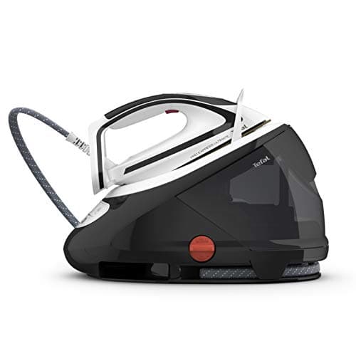 Image of Tefal GV9550 Pro Express Ultimate Steam Iron Station | 8 Bar | Steam Burst: 520 g/min | Continuous Steam Rate: 120 g/min | Capacity: 1.9 L | Anti-Limescale Collector | Anti-Drip System | Black/White
