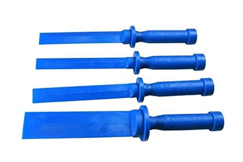 Image of Bergen 4 pc Non Marking Automotive Plastic Scraper Set 19-38mm B5406