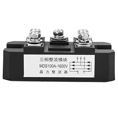 Image of 5 Terminals 3 Phase Full Diode Module Bridge Rectifier MDS-100A 1600V