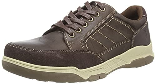 Image of Hush Puppies Men's Finley Shoes, Brown, 6