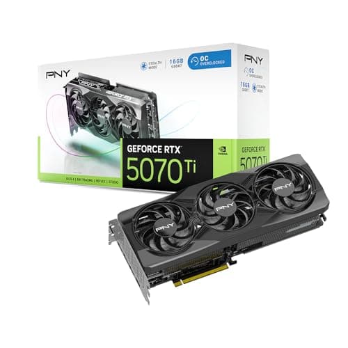 Image of PNY GeForce RTX™ 5070Ti 16GB OC Triple Fan Graphics Card DLSS 4