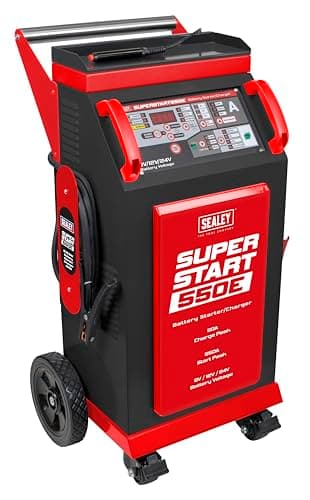 Image of Sealey 550A 6/12/24V Battery Starter/Charger - SUPERSTART550E