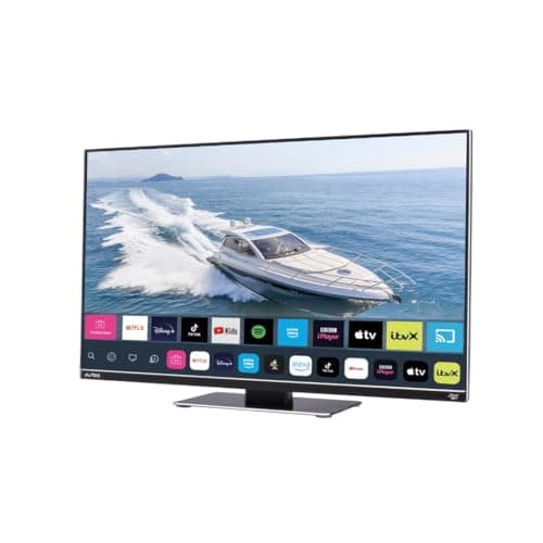 Image of Avtex NEW W249TS-U 24" Smart TV for Motorhome Caravan Truck Boat - 12v 24v 240v Super Slim LED Wifi Bluetooth Connected Television Full HD built-in Freesat Satellite Decoder