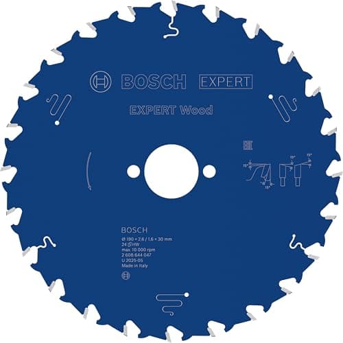 Image of Bosch 2608644047 190 mm Circular Saw Blade for Wood