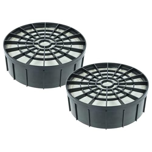 Image of vhbw 2x Filter Replacement for Kärcher 2.889-293.0 for Vacuum Cleaner - HEPA filter Black