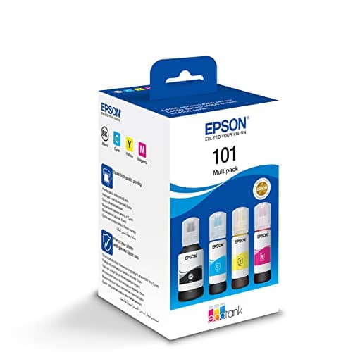 Image of Epson C13T03V64A Ink Cartridge 4 Pieces Original Black Cyan Magenta Yellow