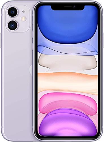 Image of Apple iPhone 11, 128GB, Purple (Renewed)