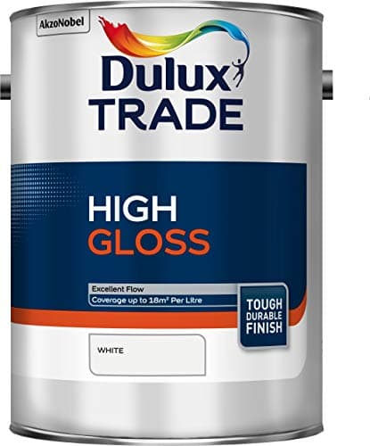 Image of Dulux Trade High Gloss White 5L