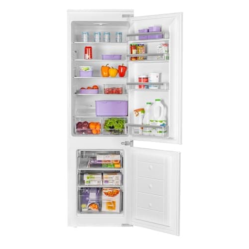 Image of SIA RFI104 70/30 Split Built In Integrated 260L Fridge Freezer With Sliding Fittings
