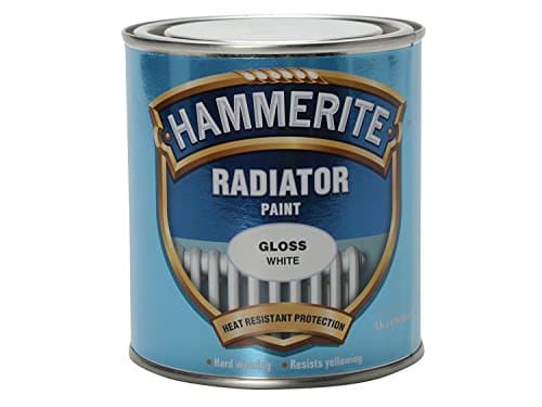 Image of Hammerite 2 X REG500 500ml Radiator Paint - Gloss White