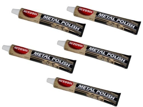 Image of Autosol Chrome Metal Polish Paste 75ml x5 pack