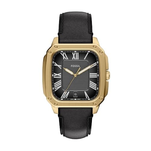 Image of Fossil Crosby Men's 42MM Gold-Tone Stainless Steel Watch, FS6151