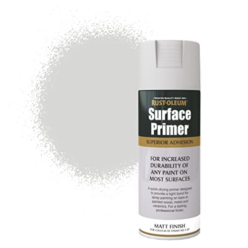Image of Rust-Oleum 400ml Surface Primer Spray Paint - Grey Matt