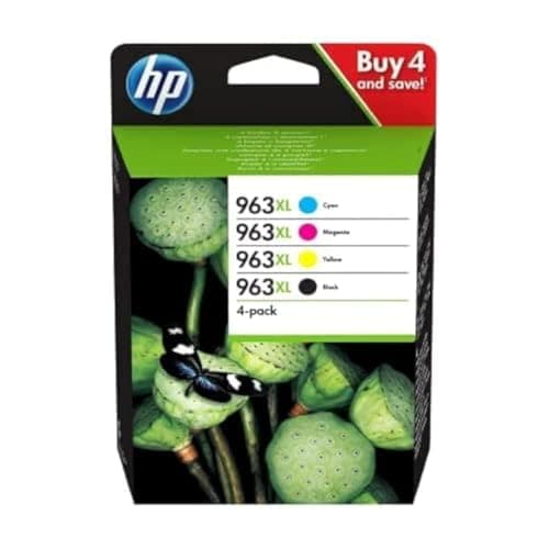 Image of HP 963 XL 3YP35AE, Set of 4 Original Cartridges for Hp OfficeJet Pro 9010, OfficeJet Pro 9012, OfficeJet Pro 9015