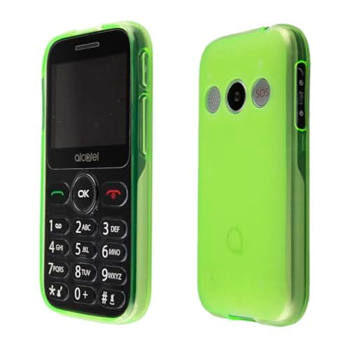 Image of caseroxx TPU-Case in green for Alcatel 2019G / 2020X – shockproof & precise fit