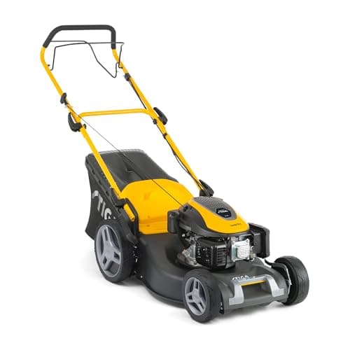 Image of STIGA Combi 53 S Petrol Lawn Mower – Self-Propelled, 166cc Engine, 51cm Cutting Width, 3-in-1: Collection, Mulching & Rear Discharge, 60L Grass Collector