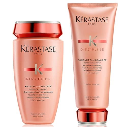 Image of Kerastase Discipline Bain Fluidealiste Shampoo 250ml & Fondant Fluidealiste 200ml (Shampoo & Conditi