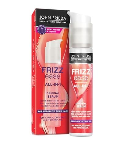 Image of John Frieda Frizz Ease Original Serum 50ml, Hydrating Anti-Frizz Serum for Medium to Thick Hair