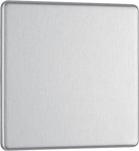 Image of BG Electrical Single Screwless Blank Plate