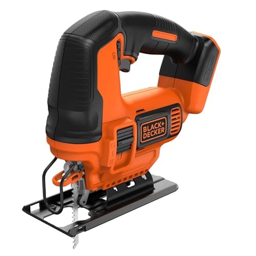 Image of BLACK+DECKER 18V Cordless Pendulum Jigsaw - Bare Unit (Battery not Included), BDCJS18N-XJ
