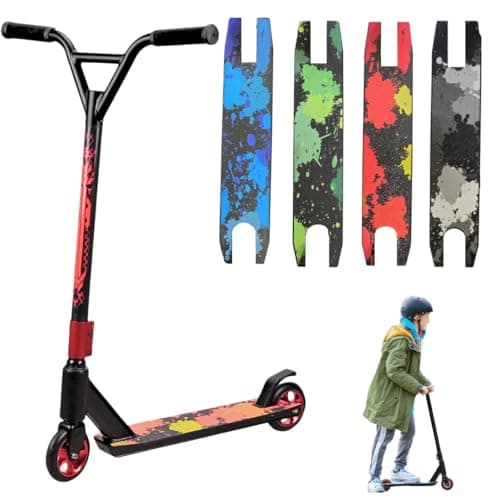 Image of Trendi Pro 360° Spin Handlebar Freestyle Stunt Scooter with ABEC-7 Bearings | Durable Street Tricks for Boys, Girls & Teens Age 6+