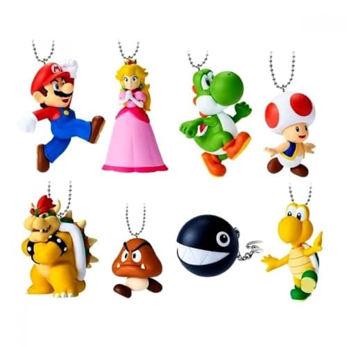 Image of Bandai Namco - Super Mario Mascot Charm Collection 2 - Blind Bag - Random Pick - 1 PCs only - Gift Idea - Official Merchandise - Toys for Kids & Adults - Nintendo Fans - Mini Figure for Collectors
