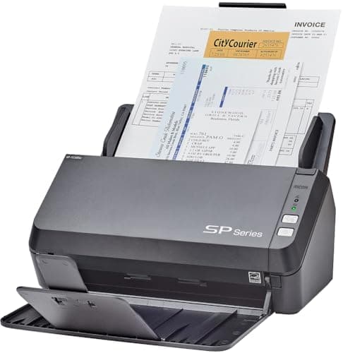 Image of Fujitsu SP-1130Ne Easy-to-Use Color Duplex Document Scanner with Automatic Document Feeder (ADF) and Twain Driver