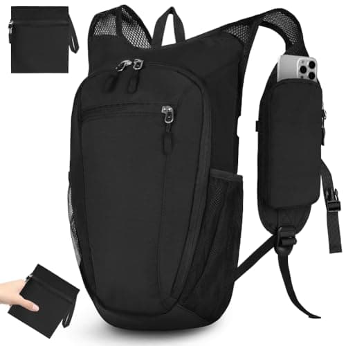 Image of HOTUT Ultra Lightweight Backpack, 10L Foldable Hiking Daypack Rucksack, Waterproof Travel Day Bag for Men Women, Packable Rucksack Daypack for Cycling Climbing Travelling Camping Sports Outdoor