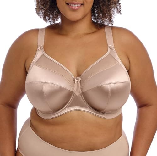 Image of Goddess Women's 6090 Keira Underwired Banded Supportive Full Cup Bra, Beige (Fawn), 38HH (Manufacturer Size: 85L)