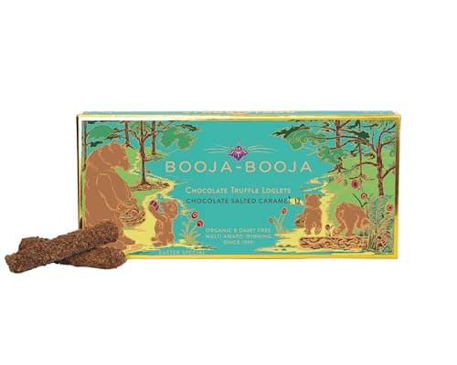 Image of Booja - Booja, Chocolate Salted Caramel Chocolate Truffle Loglets Easter Edition 115g