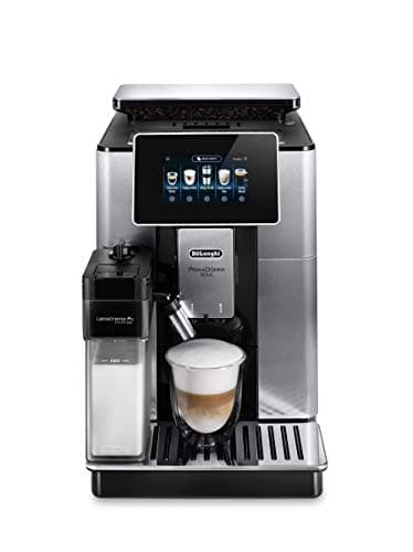Image of De'Longhi Primadonna Soul, Fully Automatic Bean to Cup, Espresso an Cappuccino Coffee Maker, ECAM610.75.mb, 2.2 liters, Black and Silver