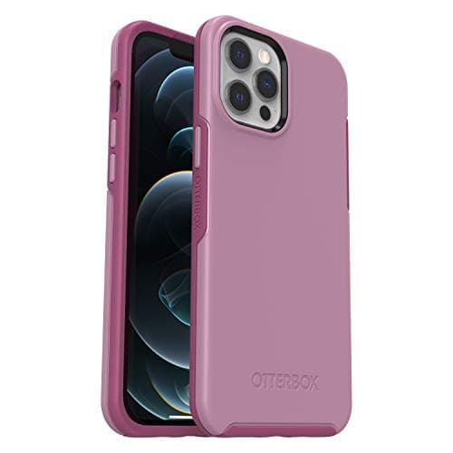 Image of OtterBox Symmetry Case IPhone 12 Pro Max, Shockproof, Drop Proof, Protective Thin Case, 3x Tested To Military Standard, Antimicrobial Protection, Pink