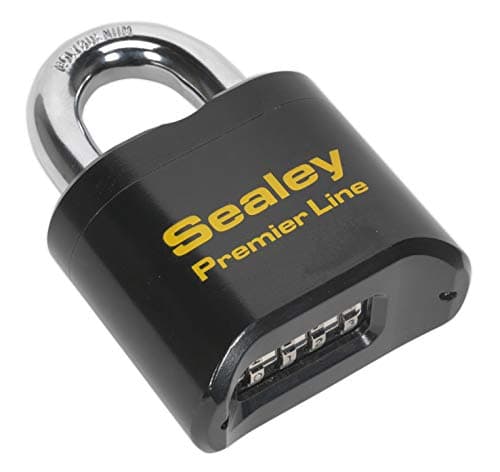 Image of Sealey Pl603 Steel Body Combination Padlock 62Mm