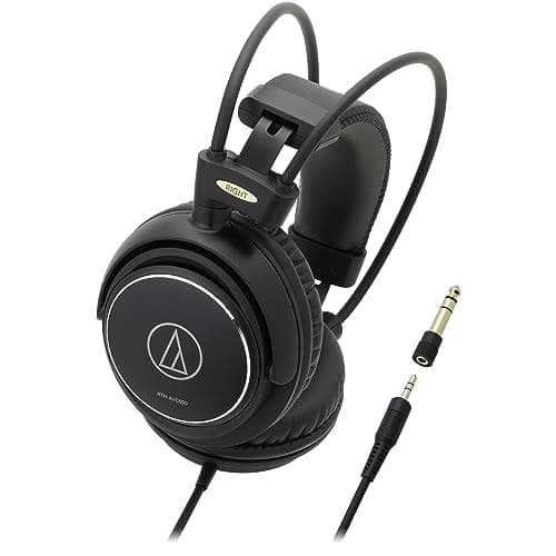 Image of Audio-Technica AVC500 Closed-back Dynamic Headphones Black
