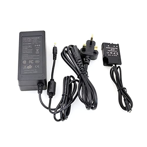 Image of HangTon EP-5A DC Coupler EN-EL14 Dummy Battery and 9V 6A AC DC Power Supply Adapter for Nikon D3100, D3200, D3300, D5100, D5200, D5300, D5500 D5600 Camera
