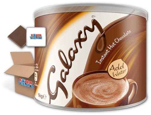 Image of Galaxy Instant Hot Chocolate 1x1kg | Galaxy Smooth & Creamy Approximately 40 Servings Per Pack Boxed Treatz