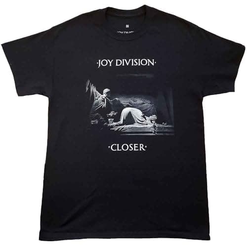 Image of Joy Division T Shirt Classic Closer Band Logo Official Mens Black S