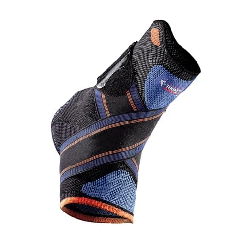 Image of THUASNE Sport - Novelastic Strapping Ankle Support - Lateral Internal or External Ligament Sprain, Unstable Ankle - Support Index 4/5 - CE Medical Device (Size L)