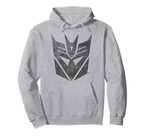 Image of Transformers Decepticons Classic Distressed Logo Pullover Hoodie