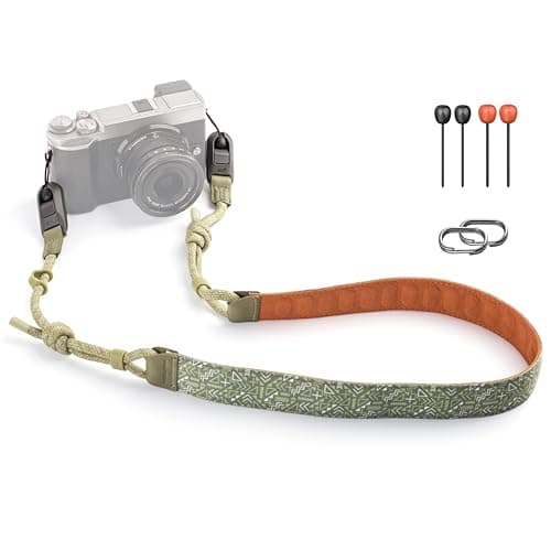 Image of PGYTECH Artistic Style Camera Shoulder Strap - Air, Quick Release, Adjustable 1100~1400mm Neck Strap for Nikon/Canon/Sony/Fuji & Digital Cameras (Tribal Geometric)