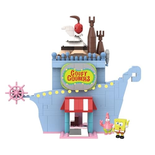 Image of Snap & Switch SpongeBob Squarepants Goofy Goofer Deluxe Set - Buildable Toy Set for Creative Play and Fun - Ages 6+