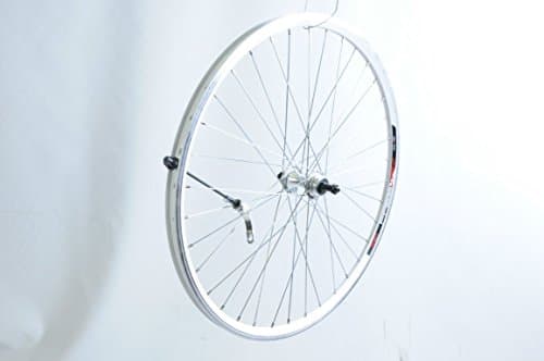 Image of REAR QUICK RELEASE WHEEL 5, 6, 7 SPEED 130mm OLD MTB BIKE 26 x 1.75 559 DOUBLE WALL RIM ALLOY WHITE Q/R