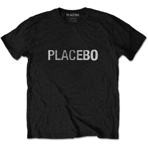 Image of Placebo Logo Official Tee T-Shirt Mens Unisex (XX-Large) Black